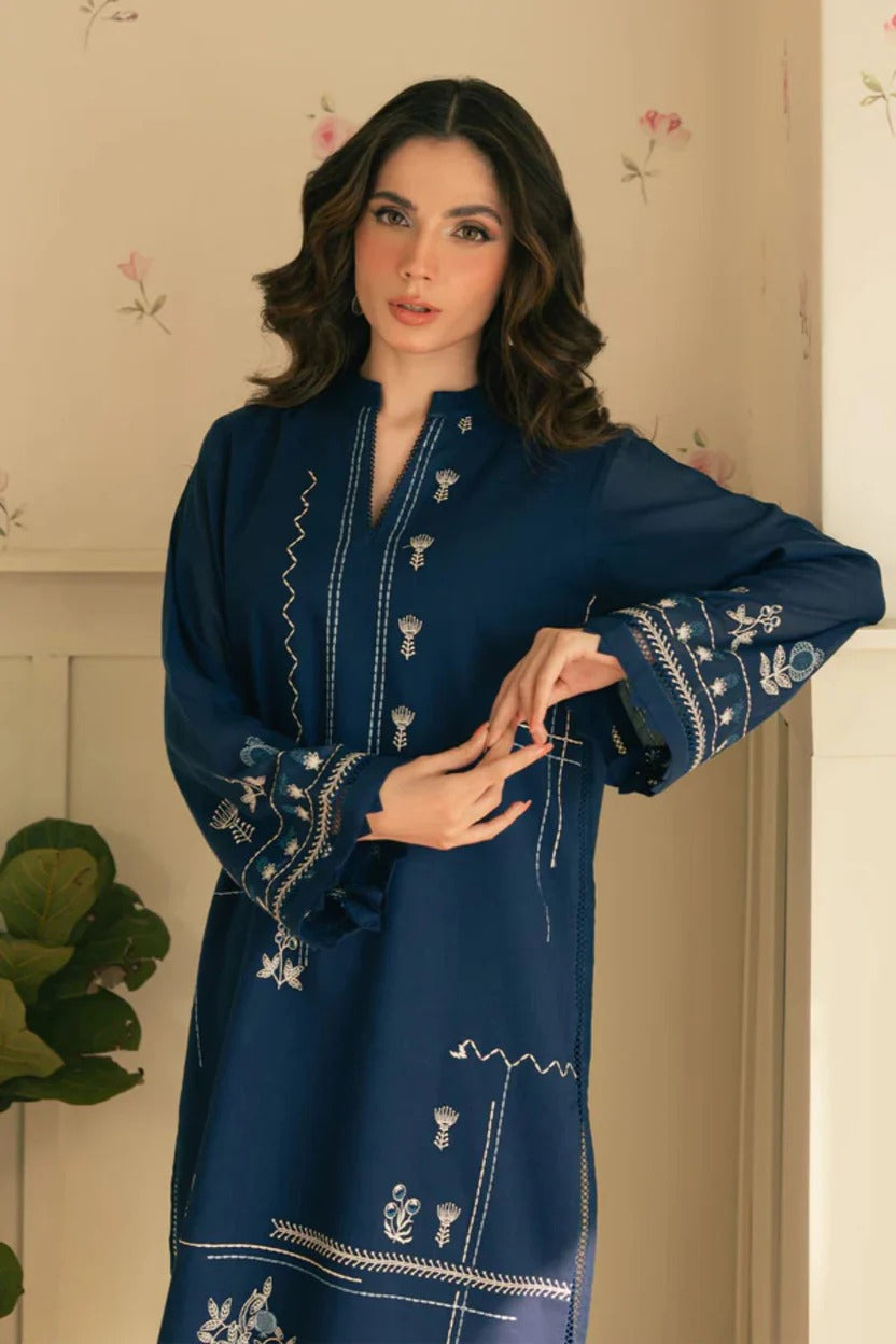 LAAM - 2PC SUMMER EMBROIDERED DRESS | VA 2602