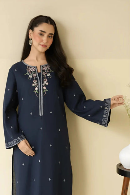 ADAAH - 2PC SUMMER EMBROIDERED DRESS | VA 2601